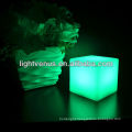 China Manufactuer Battery Operated 10cm Cube Mood Table Lamp